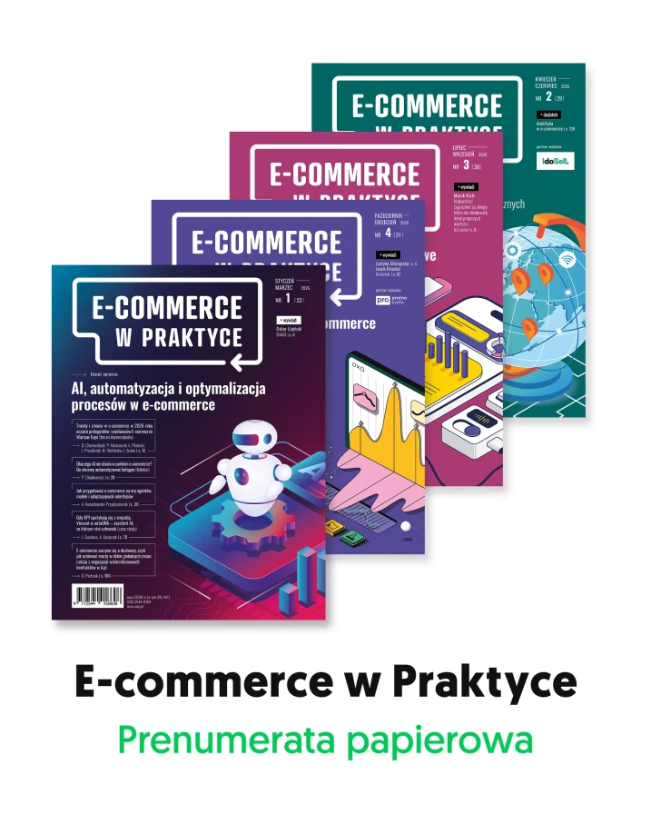 Prenumerata roczna „E-commerce w Praktyce” w wersji drukowanej