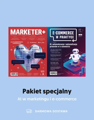 Pakiet specjalny „M+” i „EwP”: AI w marketingu i sprzedaży + AI, automatyzacja i optymalizacja procesów w e-commerce
