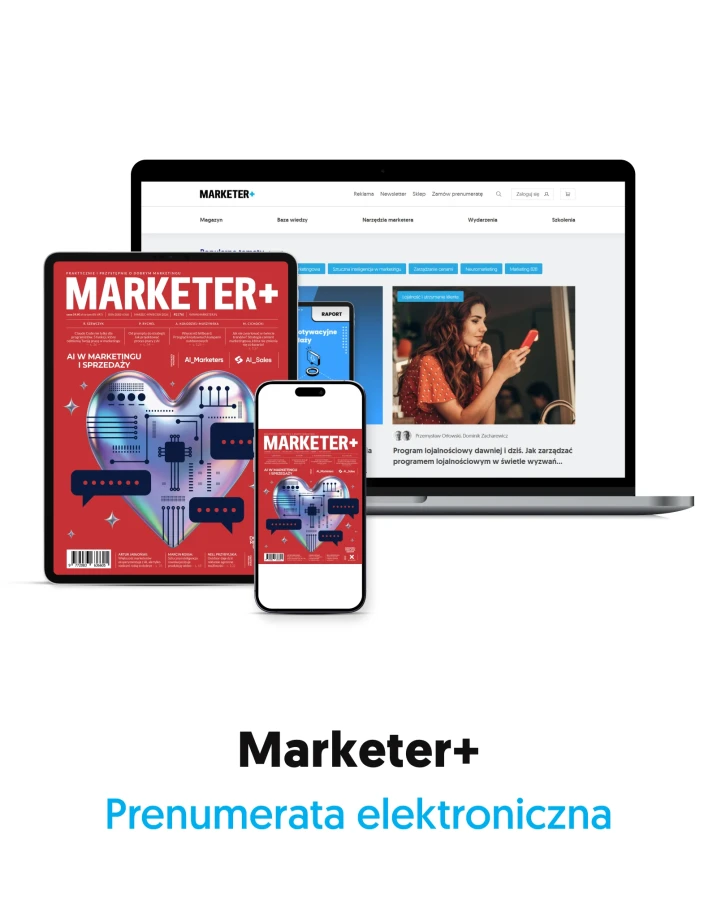 Prenumerata „Marketera+” w wersji elektronicznej z pełnym dostępem do archiwum