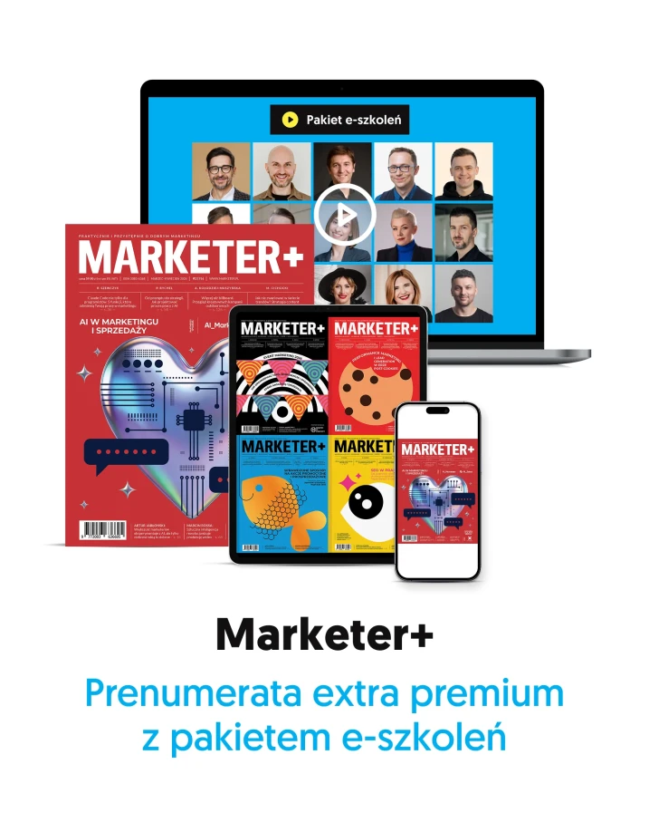 Prenumerata extra premium „Marketera+” z pakietem e-szkoleń