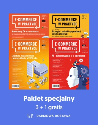Pakiet specjalny „EwP”: Logistyka, magazynowanie i obsługa klienta w e-commerce 2026 + Sprzedaż cross-border | Nowoczesny CX w e-commerce | Strategie i techniki optymalizacji ścieżki zakupowej