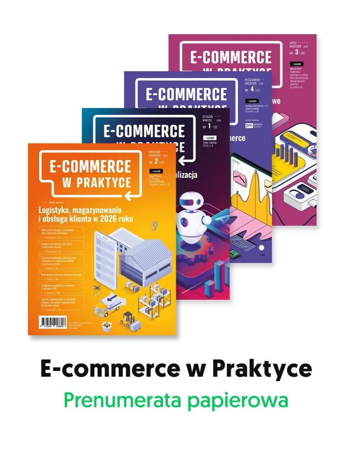 Prenumerata roczna „E-commerce w Praktyce” w wersji drukowanej