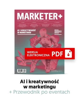 AI i kreatywność w marketingu + Przewodnik po nowoczesnych eventach – „Marketer+” nr 1 (57) 2023