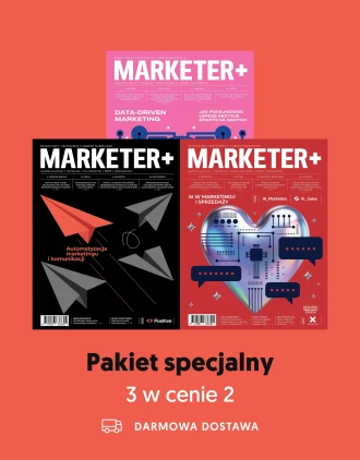 Pakiet specjalny „M+”: Automatyzacja marketingu i komunikacji + AI w marketingu i sprzedaży + Data-driven marketing