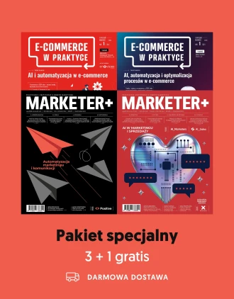 Pakiet specjalny „M+” i „EwP”: Automatyzacja marketingu i komunikacji + AI w marketingu i sprzedaży + AI, automatyzacja i optymalizacja procesów w e-commerce + AI i automatyzacja w e-commerce