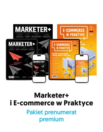 Pakiet prenumerat premium „Marketer+” i „E-commerce w Praktyce” (druk + pełny dostęp do archiwum)