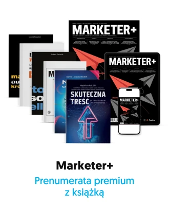 Prenumerata premium „Marketera+” z książką i pełnym dostępem do archiwum