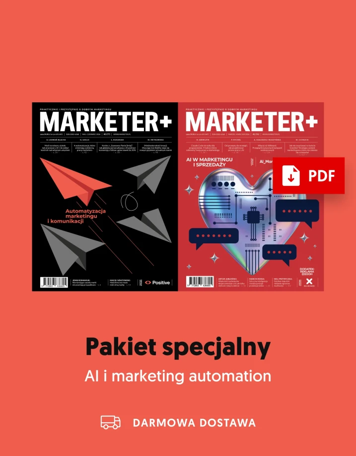 Pakiet specjalny „M+”: Automatyzacja marketingu i komunikacji + AI w marketingu i sprzedaży