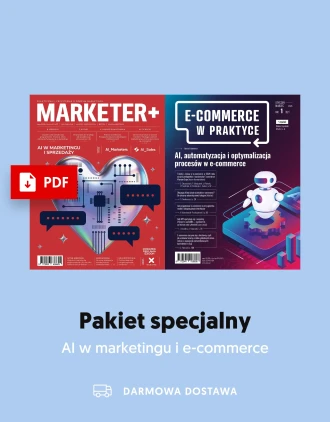 Pakiet specjalny „M+” i „EwP”: AI w marketingu i sprzedaży + AI, automatyzacja i optymalizacja procesów w e-commerce