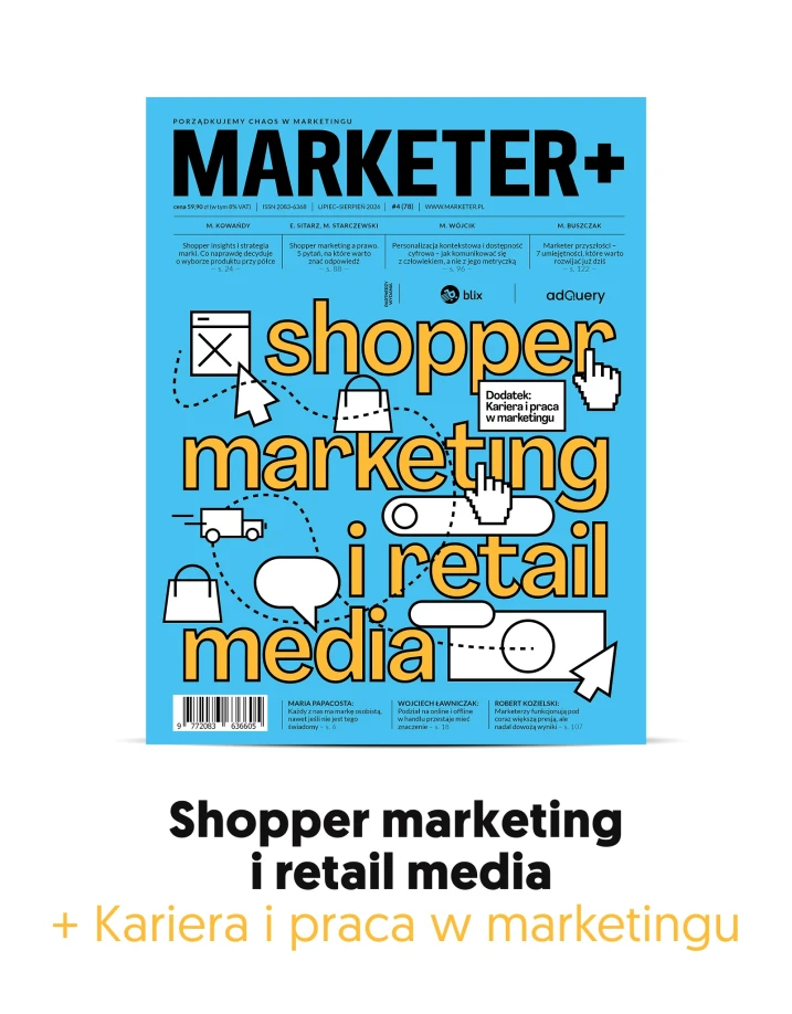 Shopper marketing i retail media – „Marketer+” nr 4 (78) 2026