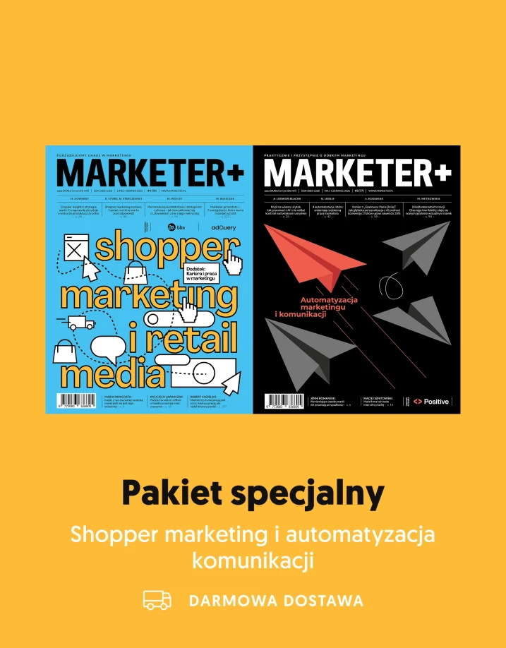 Pakiet specjalny „M+”: Shopper marketing i retail media + Automatyzacja marketingu i komunikacji