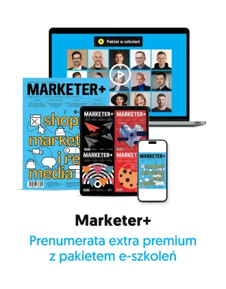 Prenumerata extra premium „Marketera+” z pakietem e-szkoleń i pełnym dostępem do archiwum