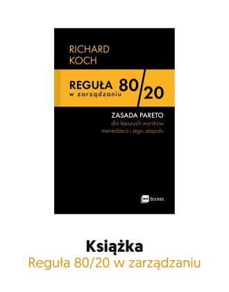 Książka „Reguła 80/20 w zarządzaniu”