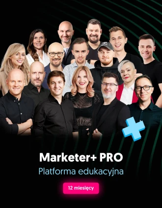 Marketer+ PRO – platforma edukacyjna (12 miesięcy)