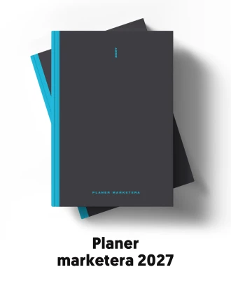Planer marketera 2027 – grafitowy [PRZEDSPRZEDAŻ]