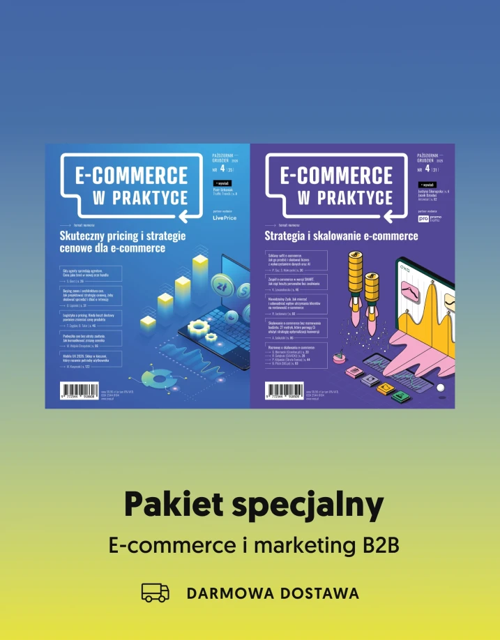 Pakiet specjalny „EwP”: Skuteczny pricing i strategie cenowe dla e-commerce + Strategia i skalowanie e-commerce
